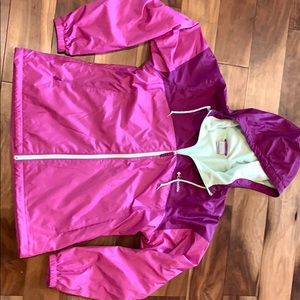 Columbia Fleece Lined Rain Jacket
